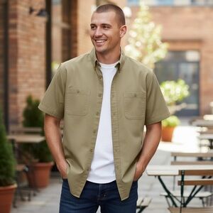 Carhartt shortsleeved Tan Shirt